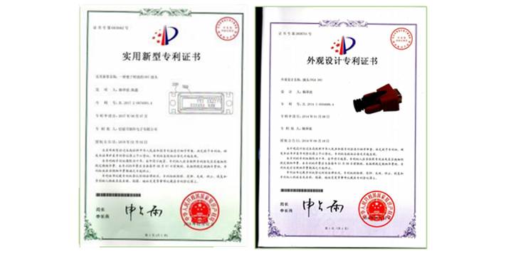 专利证书